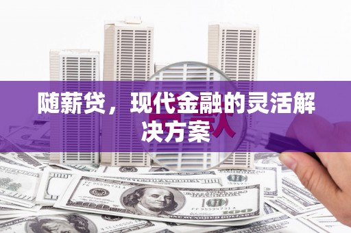 南投随薪贷，现代金融的灵活解决方案