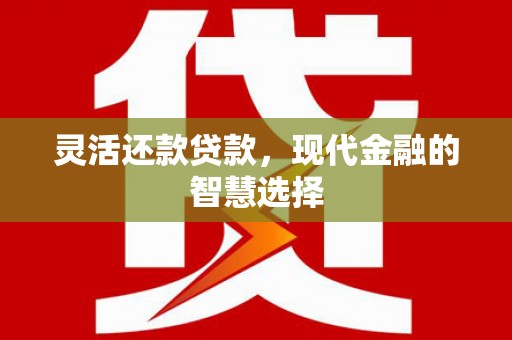 南投灵活还款贷款，现代金融的智慧选择