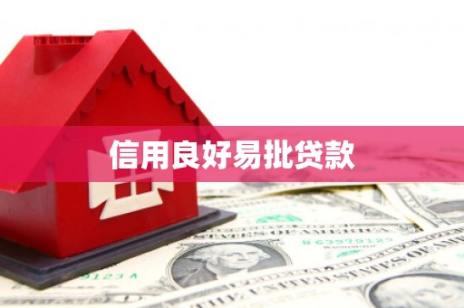 南投信用良好易批贷款