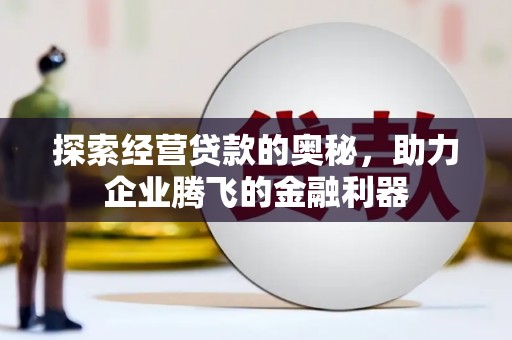 南投探索经营贷款的奥秘，助力企业腾飞的金融利器
