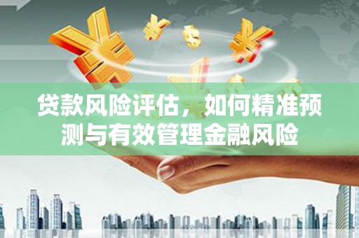 南投贷款风险评估，如何精准预测与有效管理金融风险