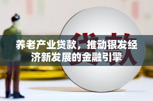 南投养老产业贷款，推动银发经济新发展的金融引擎