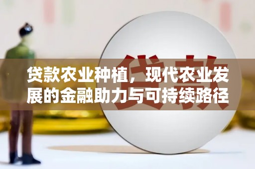 南投贷款农业种植，现代农业发展的金融助力与可持续路径