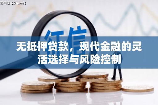 南投无抵押贷款，现代金融的灵活选择与风险控制