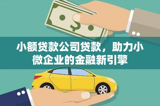 南投小额贷款公司贷款，助力小微企业的金融新引擎