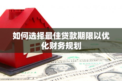 南投如何选择最佳贷款期限以优化财务规划