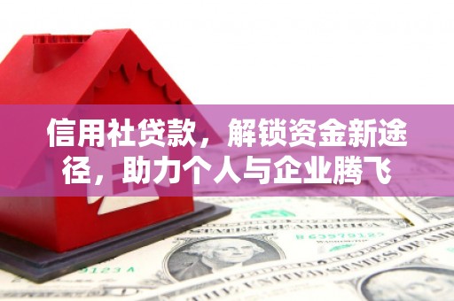 南投信用社贷款，解锁资金新途径，助力个人与企业腾飞