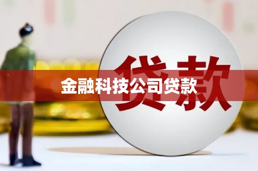 南投金融科技公司贷款
