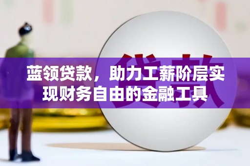 南投蓝领贷款，助力工薪阶层实现财务自由的金融工具