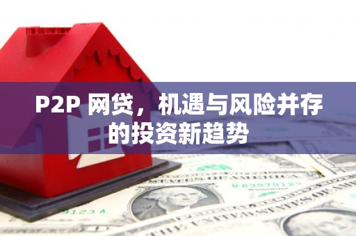 南投P2P 网贷，机遇与风险并存的投资新趋势