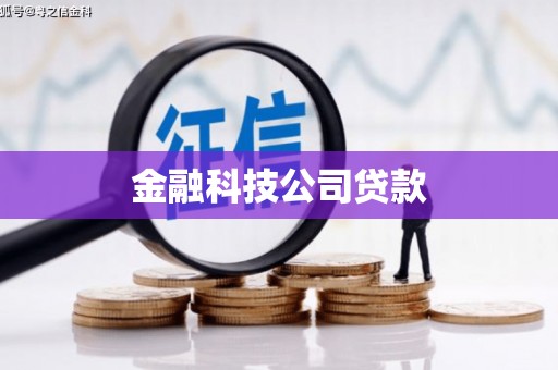 南投金融科技公司贷款