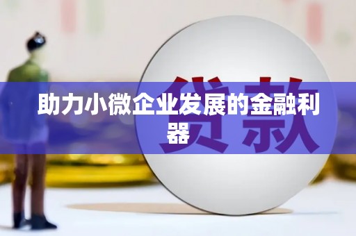 南投助力小微企业发展的金融利器